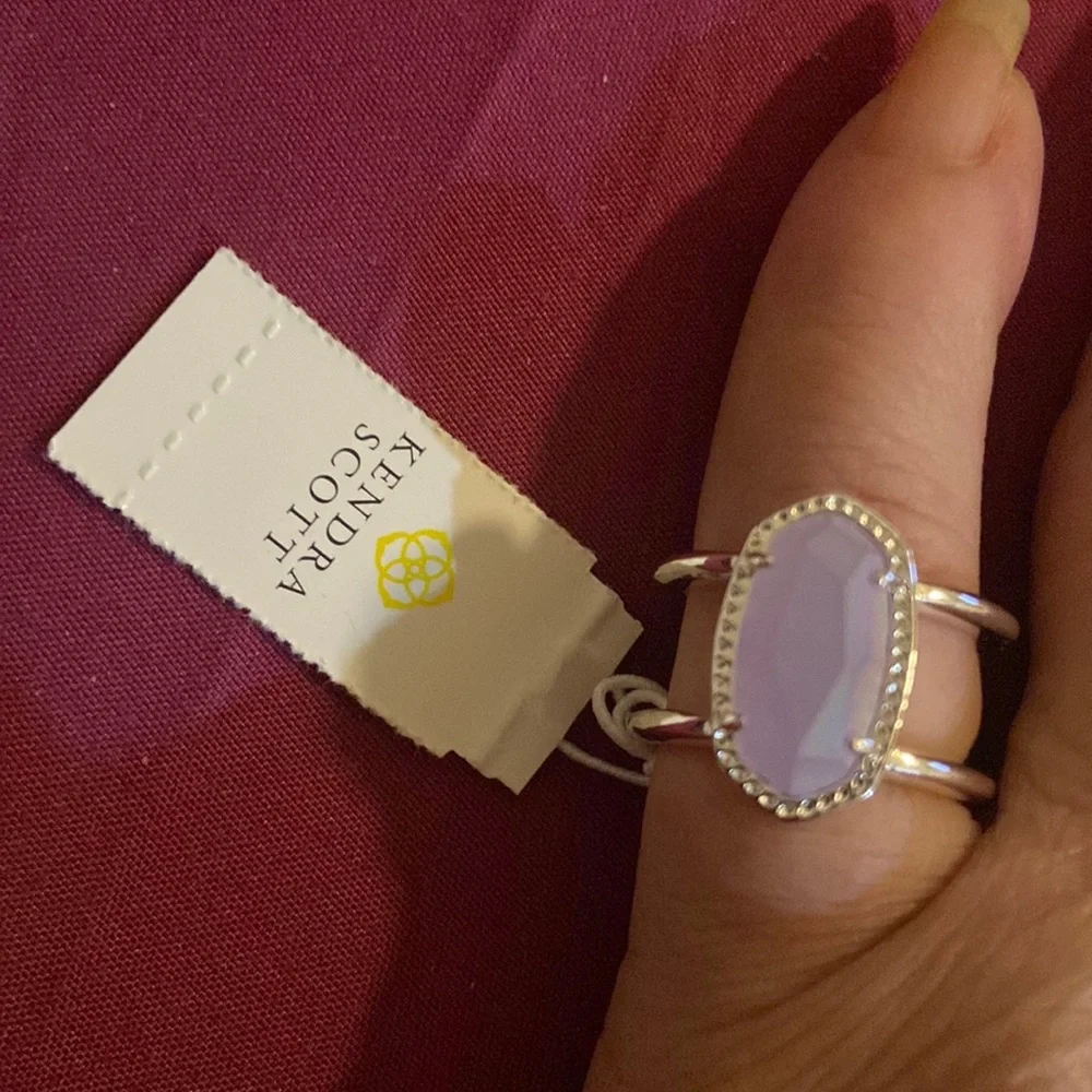 Kendra Scott Elyse Double Banded Ring NWT